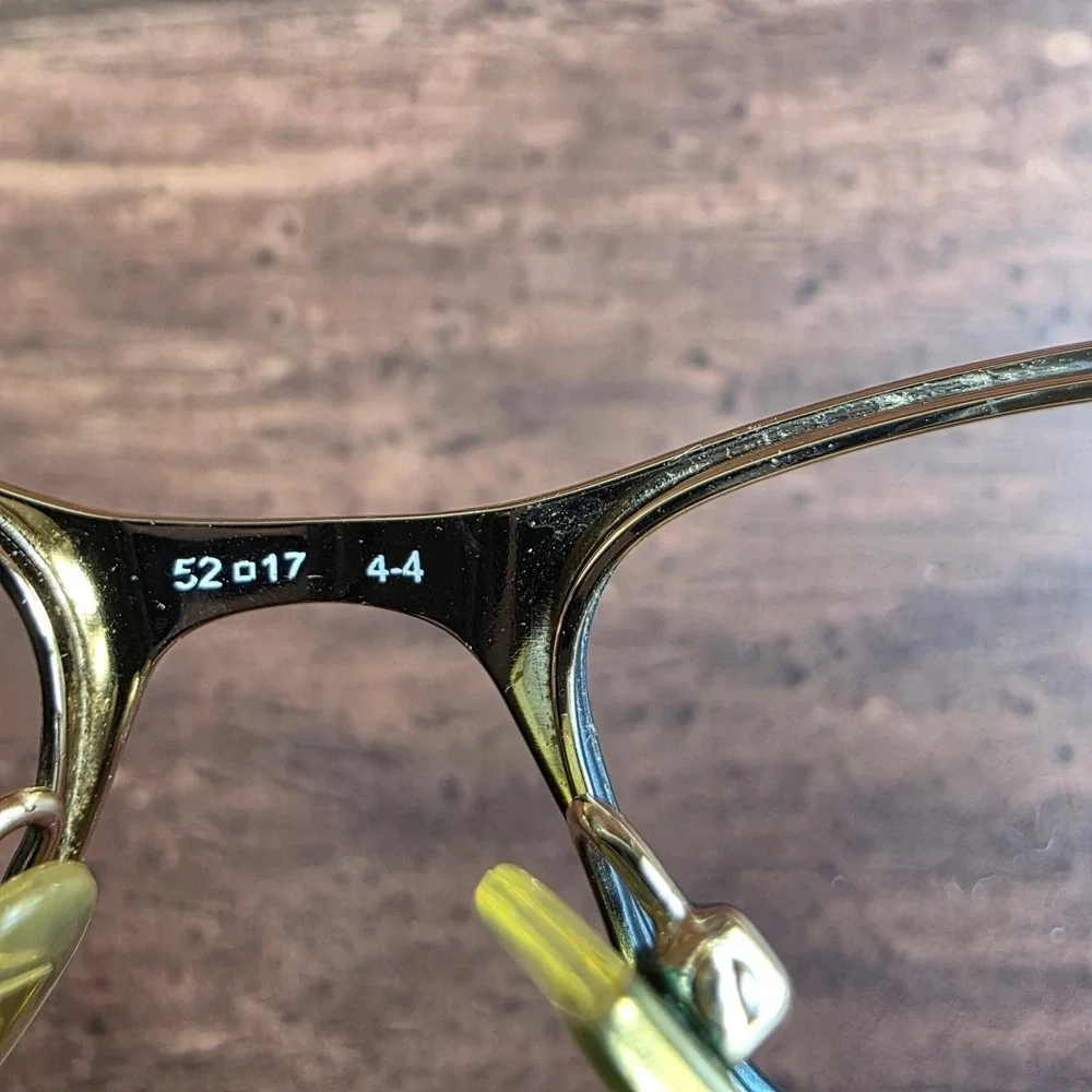 Kate Spade New York Navy Blue Polka Dot Eyeglasses 52-‎ 17 -135 FRAMES ONLY